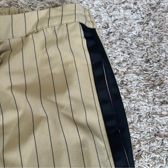 La Ligne for Target Beige Pinstripe Wide Leg Pants Elastic Waist Women’s Size 1X - Picture 7 of 15